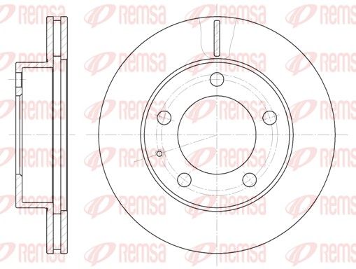 REMSA 6203.10 Brake Disc