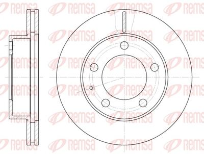 Brake Disc REMSA 6203.10