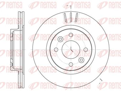 Brake Disc REMSA 6204.10