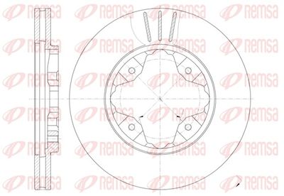 Brake Disc REMSA 6205.10