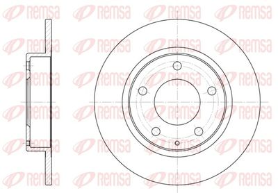 Brake Disc REMSA 6206.00