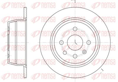 Brake Disc REMSA 6207.00