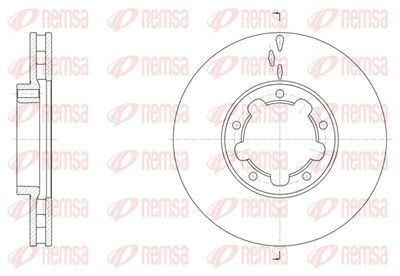 Brake Disc REMSA 62091.10