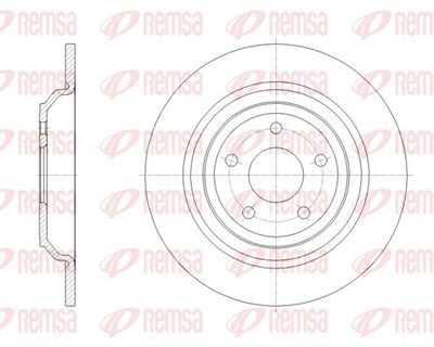 Brake Disc REMSA 62095.00