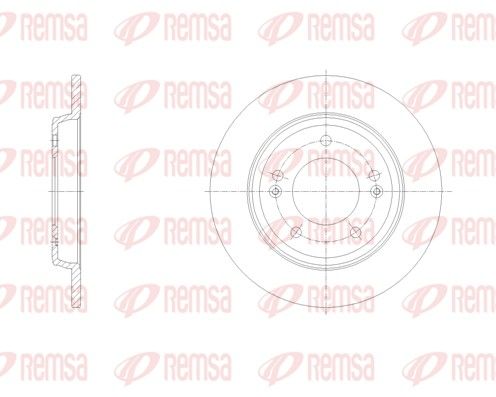 REMSA 62102.00 Brake Disc