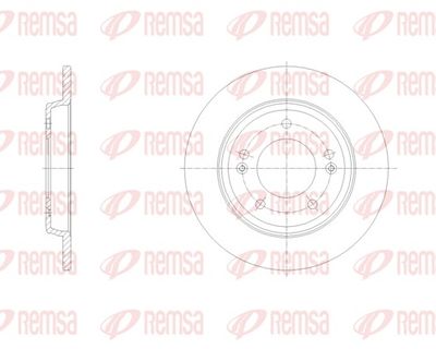Brake Disc REMSA 62102.00