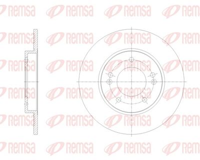 Brake Disc REMSA 62103.00