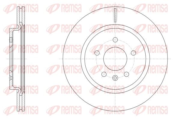 REMSA 62106.10 Brake Disc