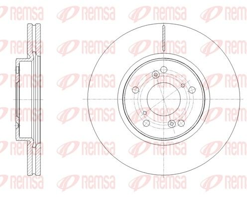 REMSA 62108.10 Brake Disc