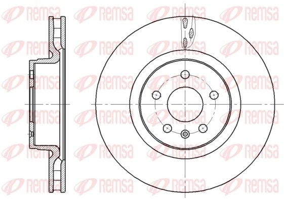 REMSA 62110.10 Brake Disc