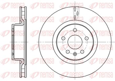 Brake Disc REMSA 62110.10