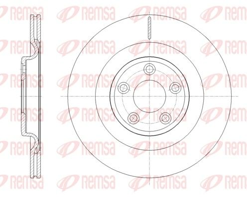 REMSA 62111.10 Brake Disc