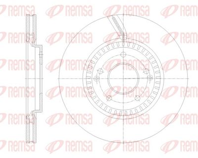 Brake Disc REMSA 62115.10