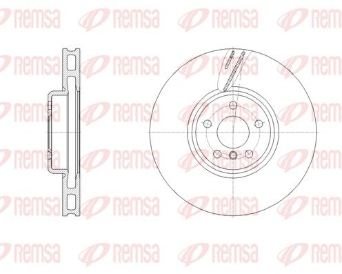 REMSA 62127.10 Brake Disc