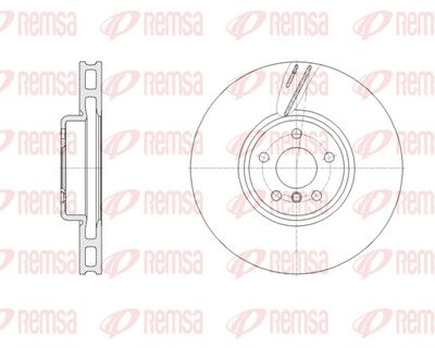Brake Disc REMSA 62127.10