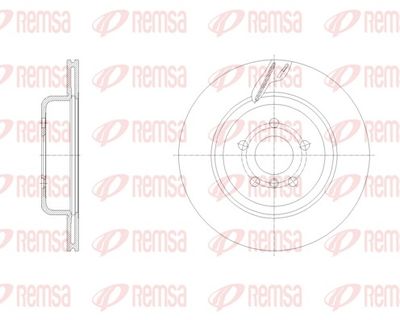 Brake Disc REMSA 62128.10