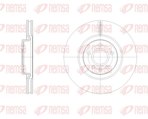 REMSA 62129.10 Brake Disc