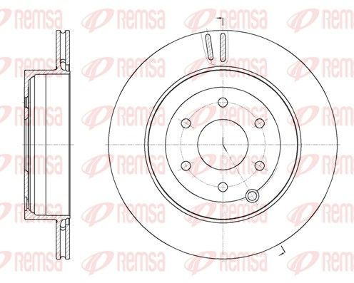REMSA 62135.10 Brake Disc