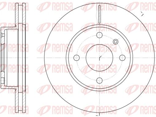 REMSA 6215.10 Brake Disc
