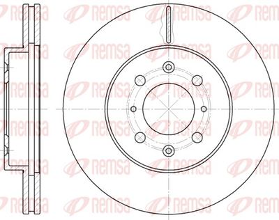 Brake Disc REMSA 6224.10