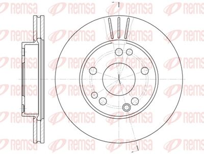 Brake Disc REMSA 6228.10