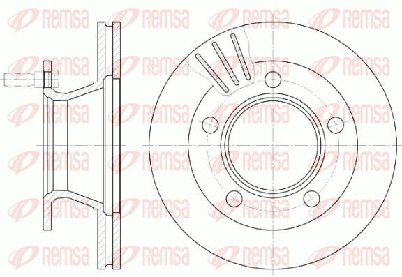 REMSA 6235.10 Brake Disc