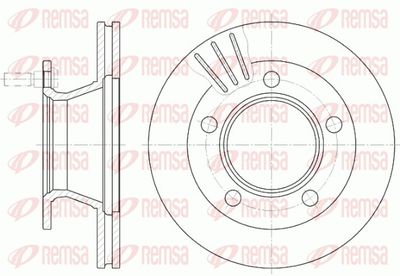 Brake Disc REMSA 6235.10