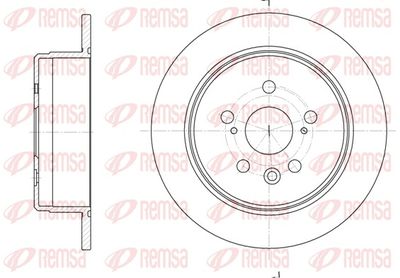 Brake Disc REMSA 6245.00
