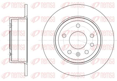 Brake Disc REMSA 6249.00