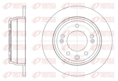 Brake Disc REMSA 62517.00