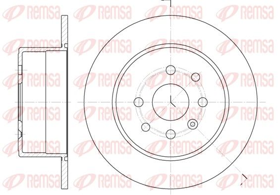 REMSA 6252.00 Brake Disc