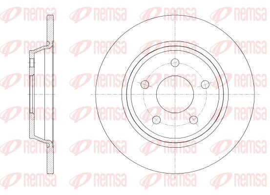 REMSA 62522.00 Brake Disc