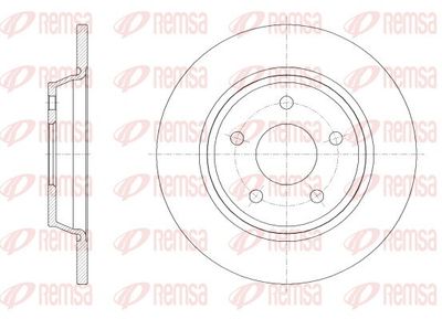 Brake Disc REMSA 62522.00