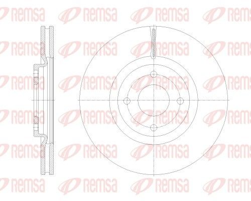 REMSA 62531.10 Brake Disc
