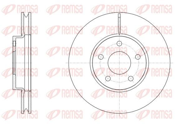 REMSA 62533.10 Brake Disc