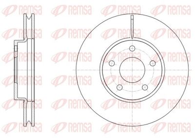 Brake Disc REMSA 62533.10