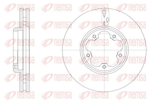 REMSA 62547.10 Brake Disc
