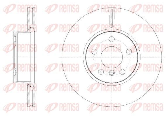 REMSA 62550.10 Brake Disc