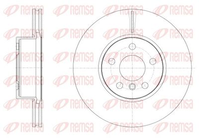 Brake Disc REMSA 62550.10