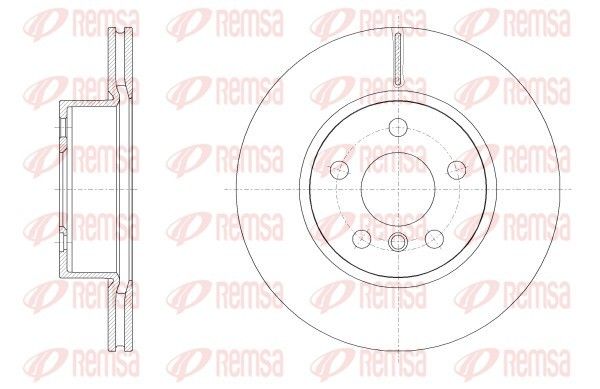 REMSA 62554.10 Brake Disc