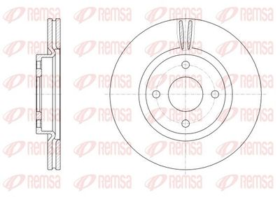 Brake Disc REMSA 62555.10
