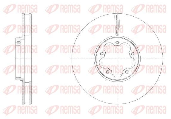 REMSA 62560.10 Brake Disc