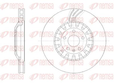Brake Disc REMSA 62562.10