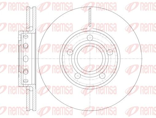 REMSA 6268.10 Brake Disc