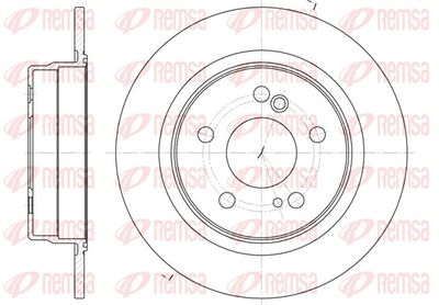 Brake Disc REMSA 6270.00