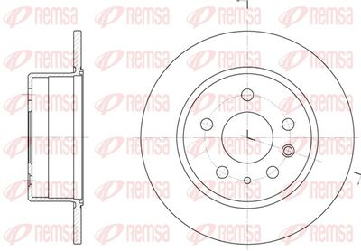 Brake Disc REMSA 6280.00