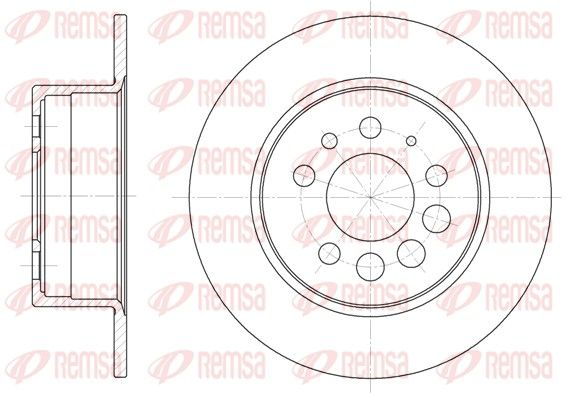 REMSA 6283.00 Brake Disc