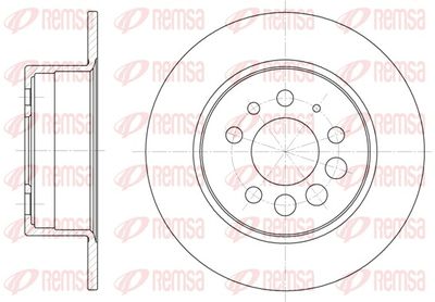 Brake Disc REMSA 6283.00