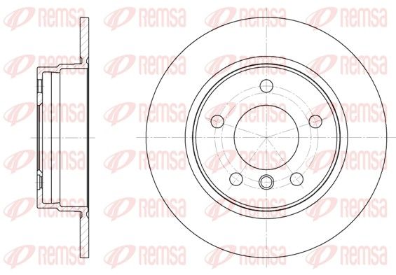 REMSA 6284.00 Brake Disc