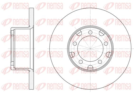 REMSA 6291.00 Brake Disc
